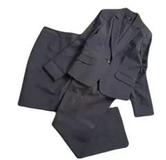 SUCRE フォーマルスーツ　パンツ　スカート　ビジネス　就活　グレー　13号