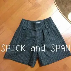 千鳥格子♡ウールの冬キュロット