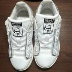 adidas スタンスミス キッズ ホワイト 17.5cm