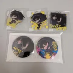 桃源暗鬼 オンラインくじ painting D賞 缶バッジ 無陀野無人 セット
