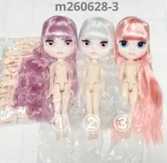 新品 未使用品 カスタムアイシードール 本体 3体セット まとめ売り
