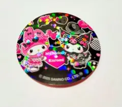 サンリオ　クロミ&マイメロ　キラキラステッカー３枚