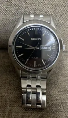 SEIKO SOLAR デイデイト 腕時計 V158-0AB0 m680 - メルカリ