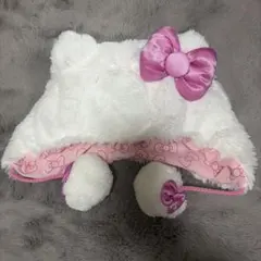 ハローキティ ファー帽子