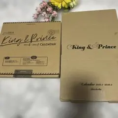 King & Princeカレンダー 2019.4→2020.3 2021.4