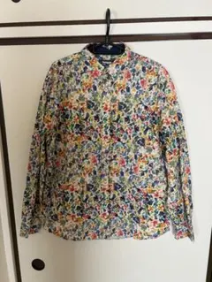 【美品】Desigual デシグアル 総柄シャツ 水彩柄 XXL バルセロナ購入