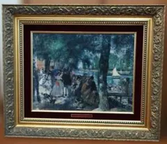 モーリス・ユトリロ、国旗をあげた村役場、希少な額装用画集より、新品高級額装付 モーリス・ユトリロ、国旗をあげた村役場、希少な額装用画集より、新品