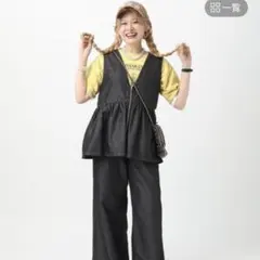 Oggi×泉 里香さんコラボ ラップストレートジャンスカ アプワイザー