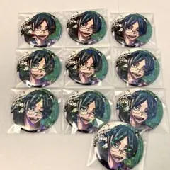 10個　桃源暗鬼 メイド　遊摺部従児　ホログラム　缶バッジ　ツリービレッジ