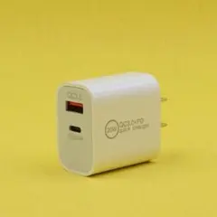 高速充電器 USB+Type-C ACアダプタータイプC ２ポート iPhone