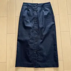 green label relaxing／フロントボタン　スカート