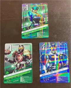 ネットカードダス仮面ライダーブレイクジョーカー第2弾　3枚セット（６）　値下げ
