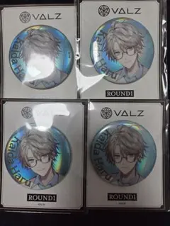 にじさんじ VΔLZ ラウンドワン 甲斐田 晴 等身缶バッジ 未開封