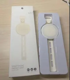 スリコ　スマホマグネットグリップ　アイボリー