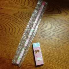 【シュガーバニーズ】 終売品 希少 シャープペン 2本 ピンク リボンチャーム シュガーバニーズ】 終売品 希少 シャープペン 2本 ピンク