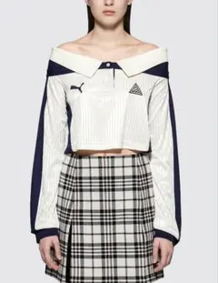 Puma クロップド丈 トップス プーマ リアーナ マリンカラー