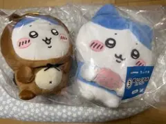 【おまけつき】たぬきだもんくじB賞ハチワレ エニマイくじ　ハチワレ2点セット