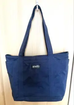 anello GRANDE トートバッグ　ネイビー