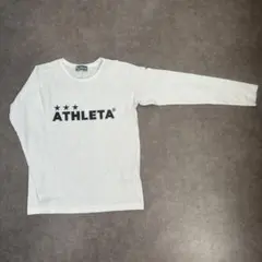 ATHLETA アスレタ 長袖 プラクティスシャツ サイズ150 ホワイト