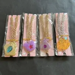 宝石型ネックレスセット セボンスター　4点セット　　③