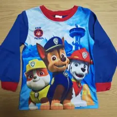 パウ・パトロールパジャマ長袖Ｔシャツのみ110