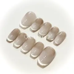 現品 ネイルチップ フレンチ 大人　オフィス グラデーション　マグネット