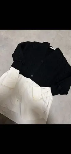 cX71 Alexander Wang Vネック コットン カーディガン ロングカーディガン スエード スウェード ポケット スナップボタン ワンピース ブラック 黒 Y2K アレキサンダーワン cX71 Alexander Wang Vネック コットン カーディガン ロング