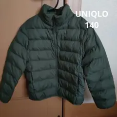 UNIQLO　ライトウォームパデッドパーカ　140