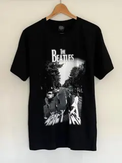 新品 バンドTシャツL ビートルズ THE BEATLES ABBEY ROAD