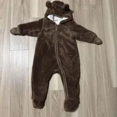 H&M クマ耳付きアウター　6-9M