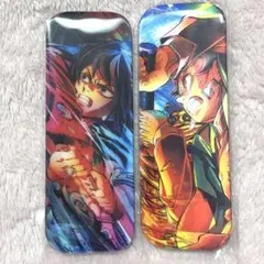 鬼滅の刃 webshopくじ C賞 レンチキュラーロング缶バッジ 義勇 炭治郎