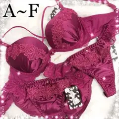 サテンクロスコード♥️全4色✨ブラジャーショーツTバックセット✨エメフィール系