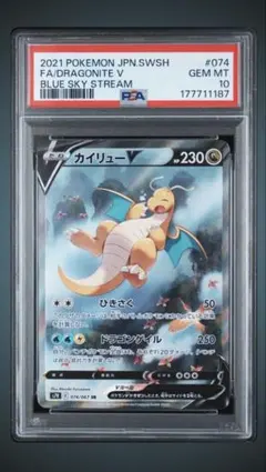 PSA10 망나뇽 V SR