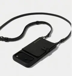 BANDOLIER iPhone17ProMax ケース＆ストラップ 黒