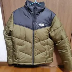最終値引きTHE NORTH FACE ダウンジャケット オリーブ・ブラック　Ｓ