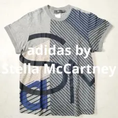 美品adidas by StellaMcCartney　クルーネックロゴTシャツ