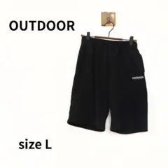 OUTDOOR PRODUCTS ハーフパンツ ブラック Lサイズ N-148のサムネイル