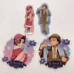 鬼滅の刃 AGF early winter 狛治 恋雪 ステッカー 4枚セット