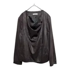 エニイスィス　ジャケット　M ブラウン　柔らか素材