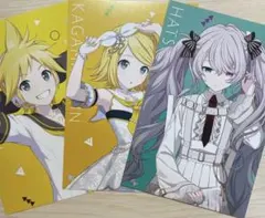 アニメイト プロセカフェア 特典 鏡音レン 鏡音リン 初音ミク