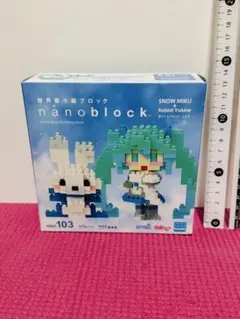 初音ミク 雪ミク&ラビット ナノブロック c