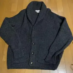 Wool ShawlCollarCardigan MadeinScotland