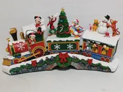 ディズニー　クリスマストレイン　サウンド付き、クリスマス飾り　照明LED