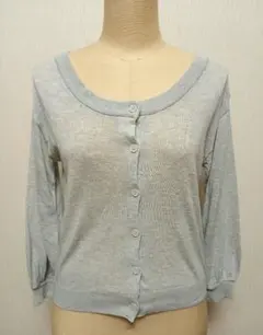 2way シアー ニット カーディガン