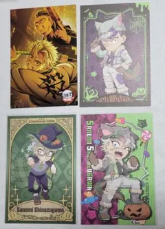 鬼滅の刃 ハロウィン ポストカード 不死川実弥 玄弥 ufotable