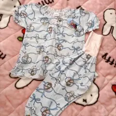 95cm 女の子パジャマ アナと雪の女王 半袖