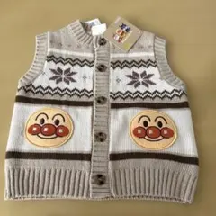 アンパンマン ベビーベスト サイズ80