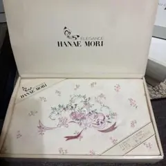 ハナエモリ HANAE MORI 綿フラノシーツ 新品
