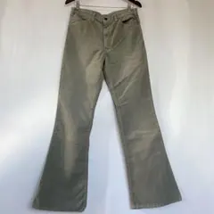 美品　リーバイス　w32 コーデュロイ　フレア　パンツ　カーキ　70646