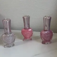 【メゾピアノ】未使用ネイルポリッシュセット 3色